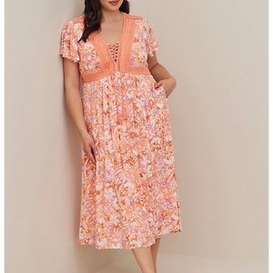 Torrid Tea Length Dress